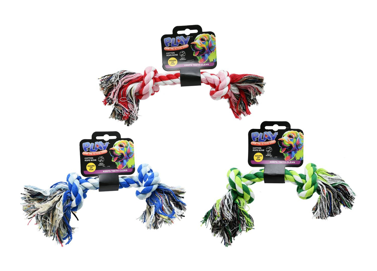 Dog Cotton Rope Bone