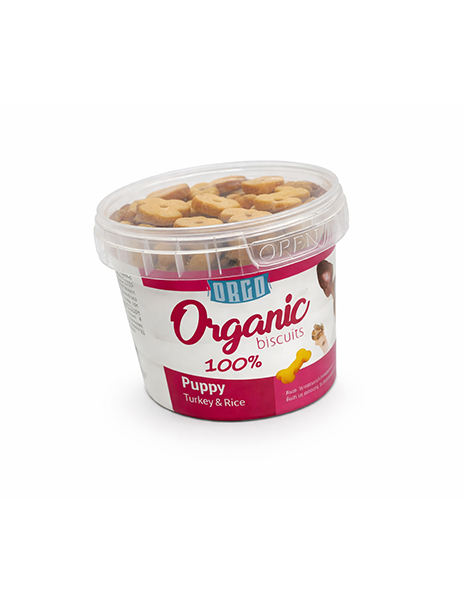 Pet Organic Biscuits - Turkey & Rice