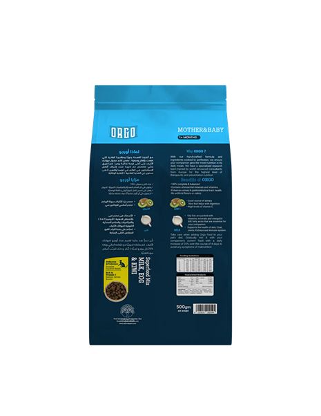 MOTHER & BABY - Milk, Egg & Kiwi 500g