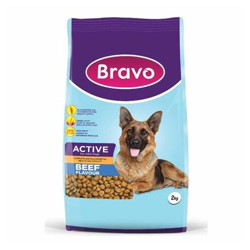 BRAVO ACTIVE BEEF FLAVOUR- 2KG