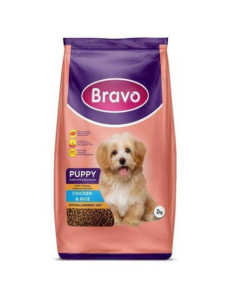 BRAVO ADULT - CHICKEN & RICE 2KG