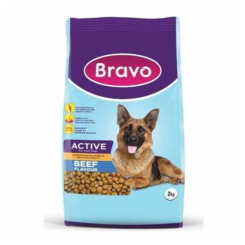 BRAVO ACTIVE BEEF FLAVOUR 2KG