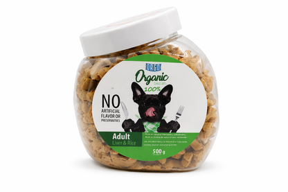 Orgo Organic Biscuits With Liver & Rice For Adult Dogs