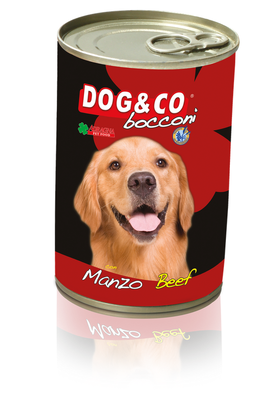 DOG&CO - BEEF 1250GR