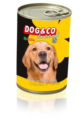 DOG&CO - Chicken & Turkey 450GR