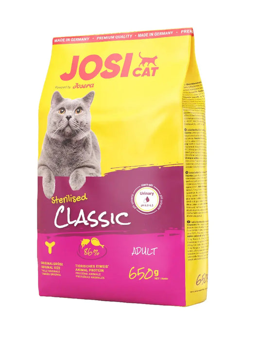 JOSICAT STERILISED CLASSIC 650GR