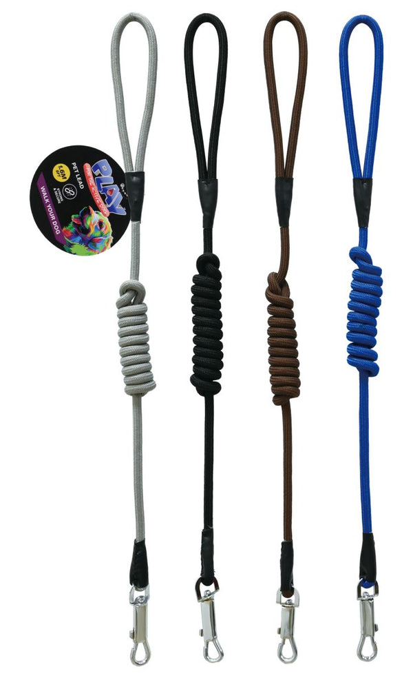 DOG LEASH PP CORDED 162CM