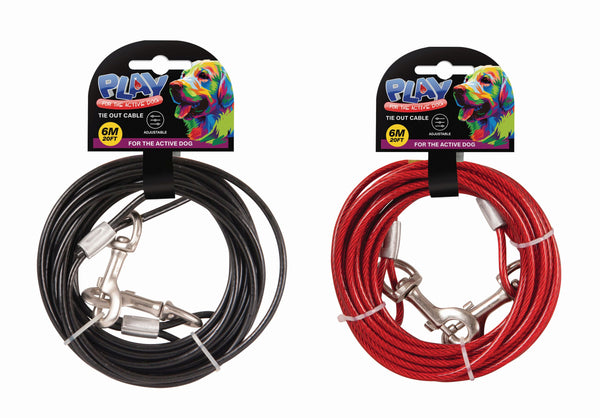DOG TIE OUT CABLE 6.1M