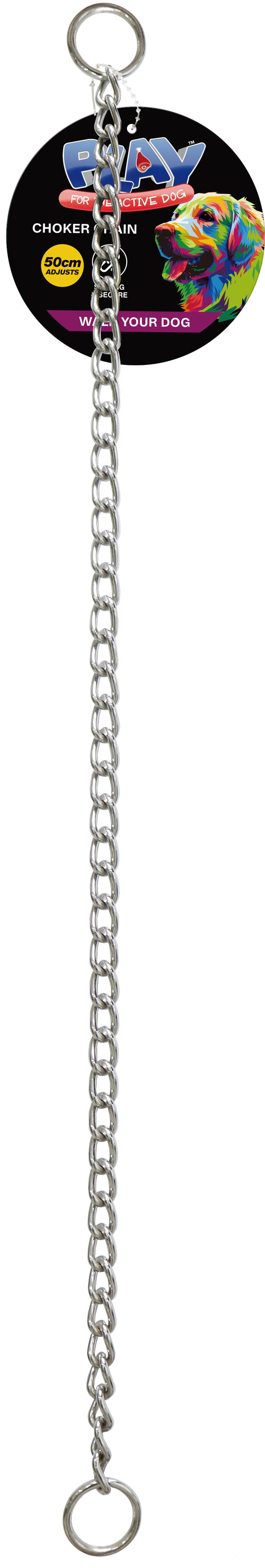 Dog Choker Chain 50cm