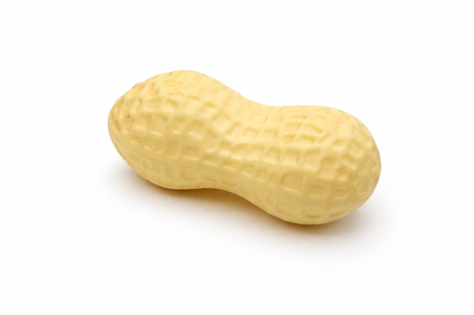 Peanut-Shaped Rubber Chew Toy for Dogs
